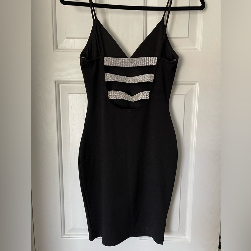 Windsor Black Cocktail Dress - Size Small